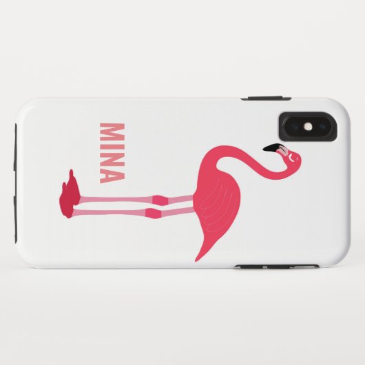 Schönes rosa Flamingos gelegentlich iPhone Gehäuse Case-Mate iPhone Hülle (Rückseite (Horizontal))