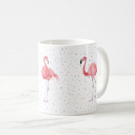Schönes rosa Flamingos Muster Kaffeetasse