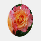 Schönes rosa Foto Keramik Ornament (Rechts)