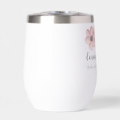 Schönes rosa-graues Pflaumentier Brautparty (Vorderseite)