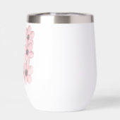 Schönes rosa-graues Pflaumentier Brautparty (Rückseite)