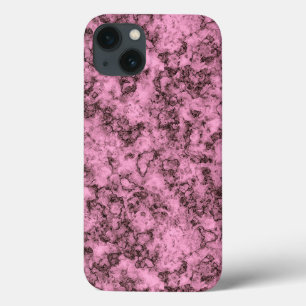 Schönes rosa, helles Marmor dunkle Adern Case-Mate iPhone Hülle