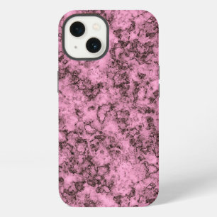 Schönes rosa, helles Marmor dunkle Adern iPhone 13 Hülle
