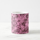 Schönes rosa, helles Marmor dunkle Adern Kaffeetasse (Mittel)