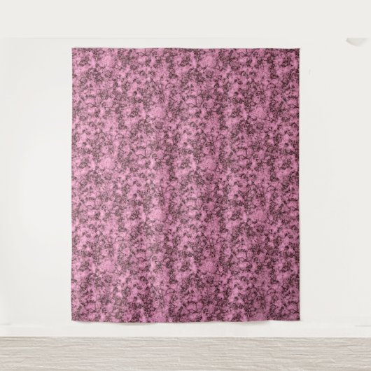 Schönes rosa, helles Marmor dunkle Adern Wandteppich (Vorderseite)
