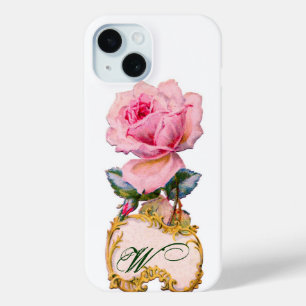 SCHÖNES ROSA ROSEN-MONOGRAMM Case-Mate iPhone HÜLLE