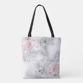 Schönes Rosa Roses BarefootBride™ Tasche (Rückseite)