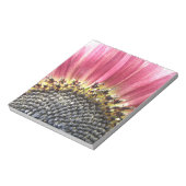 Schönes rosa Sonnenblumen Notepad Notizblock (Rotiert)