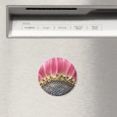 Schönes rosa Sonnenblumenmagazin Magnet (In Situ (Geschirrspüler))