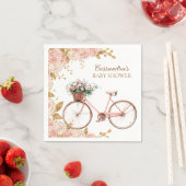 Schönes rosa Vintages Bike Serviette (Beispiel)