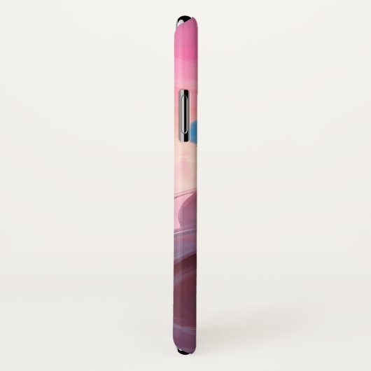 Schönes rosa Weihnachtsmädchen 01 Case-Mate iPhone Hülle (Hinten/Rechts)