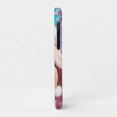 Schönes rosa Weihnachtsmädchen 01 Case-Mate iPhone Hülle (Hinten/Links)