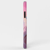 Schönes rosa Weihnachtsmädchen 01 Case-Mate iPhone Hülle (Hinten/Rechts)