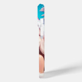 Schönes rosa Weihnachtsmädchen 01 Case-Mate iPhone Hülle (Rückseite / Links)