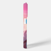 Schönes rosa Weihnachtsmädchen 01 Case-Mate iPhone Hülle (Rückseite / Rechts)