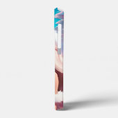 Schönes rosa Weihnachtsmädchen 01 Case-Mate iPhone Hülle (Rückseite / Links)