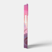 Schönes rosa Weihnachtsmädchen 01 Case-Mate iPhone Hülle (Rückseite / Rechts)