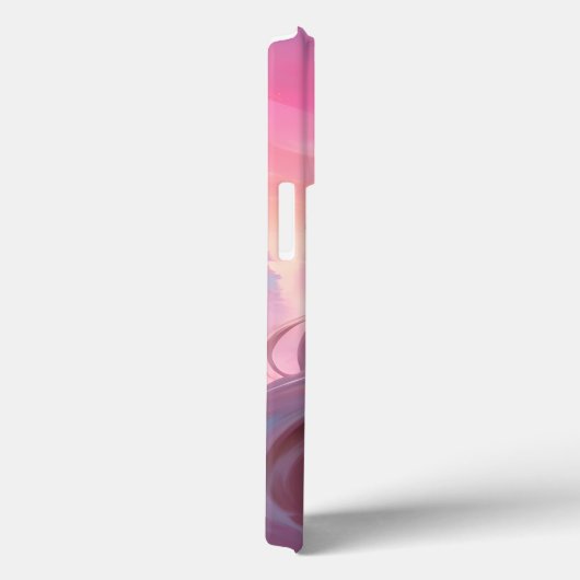 Schönes rosa Weihnachtsmädchen 01 Case-Mate iPhone Hülle (Rückseite / Rechts)