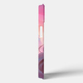 Schönes rosa Weihnachtsmädchen 01 Case-Mate iPhone Hülle (Rückseite / Rechts)