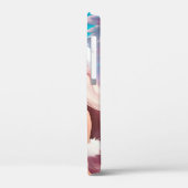 Schönes rosa Weihnachtsmädchen 01 Case-Mate iPhone Hülle (Rückseite / Links)