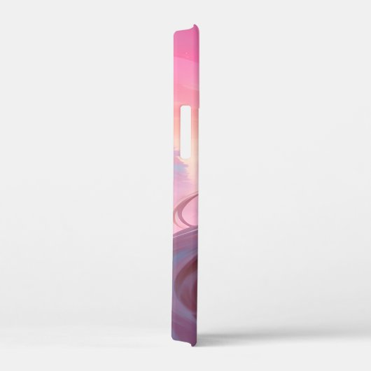 Schönes rosa Weihnachtsmädchen 01 Case-Mate iPhone Hülle (Rückseite / Rechts)