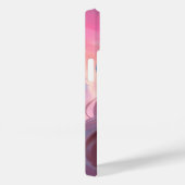 Schönes rosa Weihnachtsmädchen 01 Case-Mate iPhone Hülle (Rückseite / Rechts)