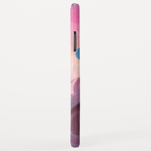 Schönes rosa Weihnachtsmädchen 01 Case-Mate iPhone Hülle (Hinten/Rechts)