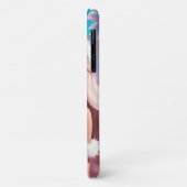 Schönes rosa Weihnachtsmädchen 01 Case-Mate iPhone Hülle (Hinten/Links)