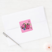Schönes Rose Sticker Set (Umschlag)