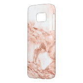 Schönes Rosen-Goldschein-Marmor-Muster Case-Mate Samsung Galaxy Hülle (Rückseite Links)