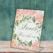 Schönes Rosenzeichen Brautparty Begrüßungszeichen Wandteppich