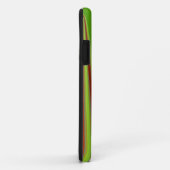 Schönes, rot-gelb-grünes Fraktal Kunstdesign Case-Mate iPhone Hülle (Hinten/Rechts)