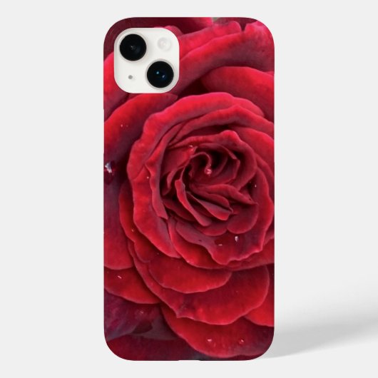 Schönes rote Rose iPhone 14 Plus kaum da Case-Mate iPhone Hülle (Rückseite)