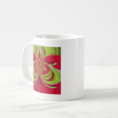 Schönes rotes gelbes Design. Inspirationsvektorco Kaffeetasse (Vorderseite Links)