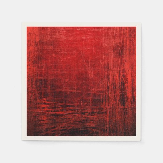 Schönes rotes Papier Napkins! Serviette (Vorderseite)