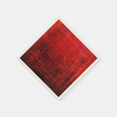 Schönes rotes Papier Napkins! Serviette (Ecke)