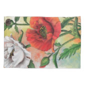 Schönes Rotes Weißes Pfeffer KissenCase Kissenbezug (Rückseite)