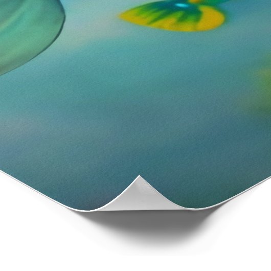 Schönes Rotkopfseeriff Poster (Ecke)