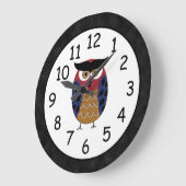 Schönes, rustikales Gewächshaus Große Wanduhr (Winkel)