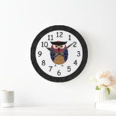 Schönes, rustikales Gewächshaus Große Wanduhr (Zuhause)