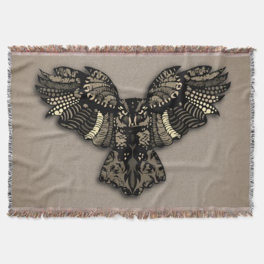 Schönes rustikales Schaf Decke (Vorderseite)