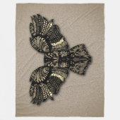 Schönes rustikales Schaf Fleecedecke (Vorderseite)
