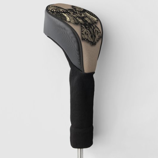 Schönes rustikales Schaf Golf Headcover (angewinkelt)