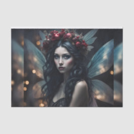 Schönes rustikales Weihnachtsmauerwerk Seidenpapier