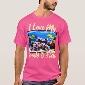 Schönes Salzwasseraquarium Baseball T-Shirt