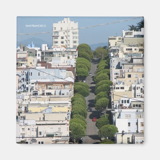 Schönes San Francisco Magnet! Magnet (Vorne)