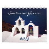 Schönes Santorini Griechenland Kalender (Titelbild)