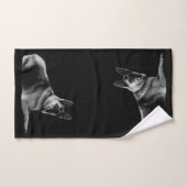 Schönes Schäferhund-Foto Badhandtuch Set (Handtuch)