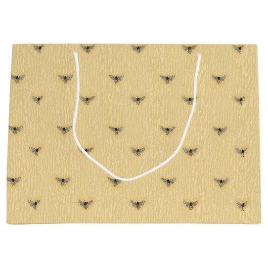 Schönes schickes von Hand gezeichnetes Große Geschenktüte (Vorderseite)