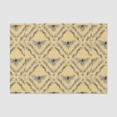 Schönes schickes von Hand gezeichnetes Seidenpapier (Vorderseite)